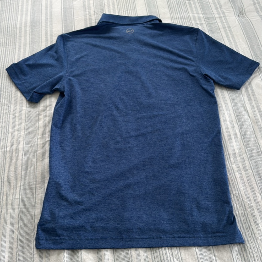 Vineyard Vines Shirt Mens XS Blue On The Go Sankaty Polo - Picture 6 of 9